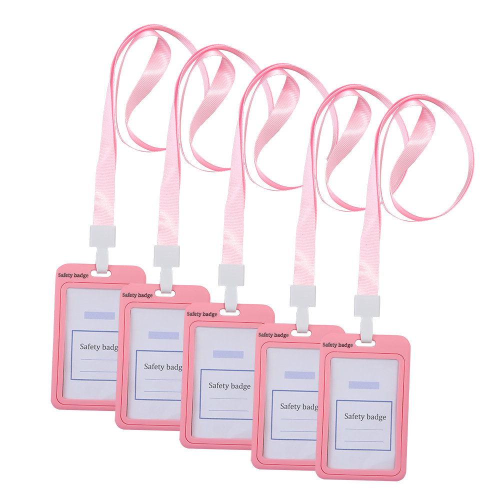 Safety badge lanyard phone credit card holder lanyard fashion lanyard for office (5 pack)